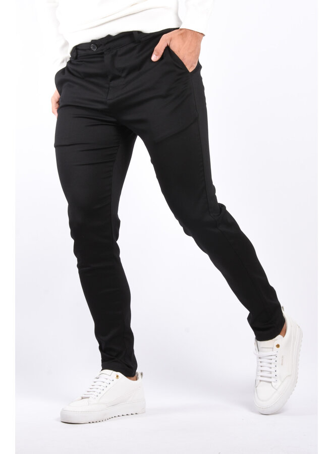 Dynamic Stretch Trousers "Aurelio" Black