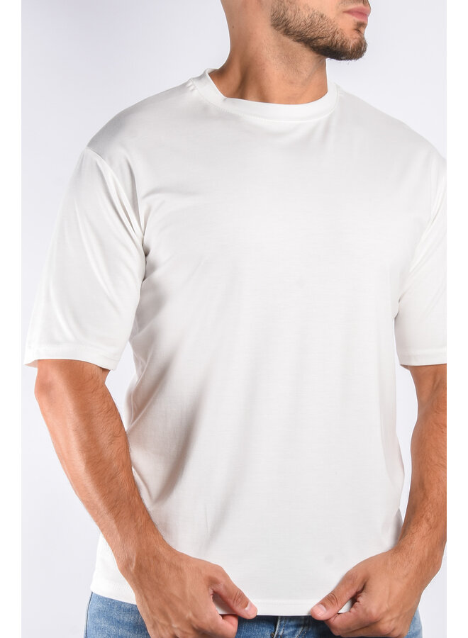 Mercerised Luxe T-shirt White