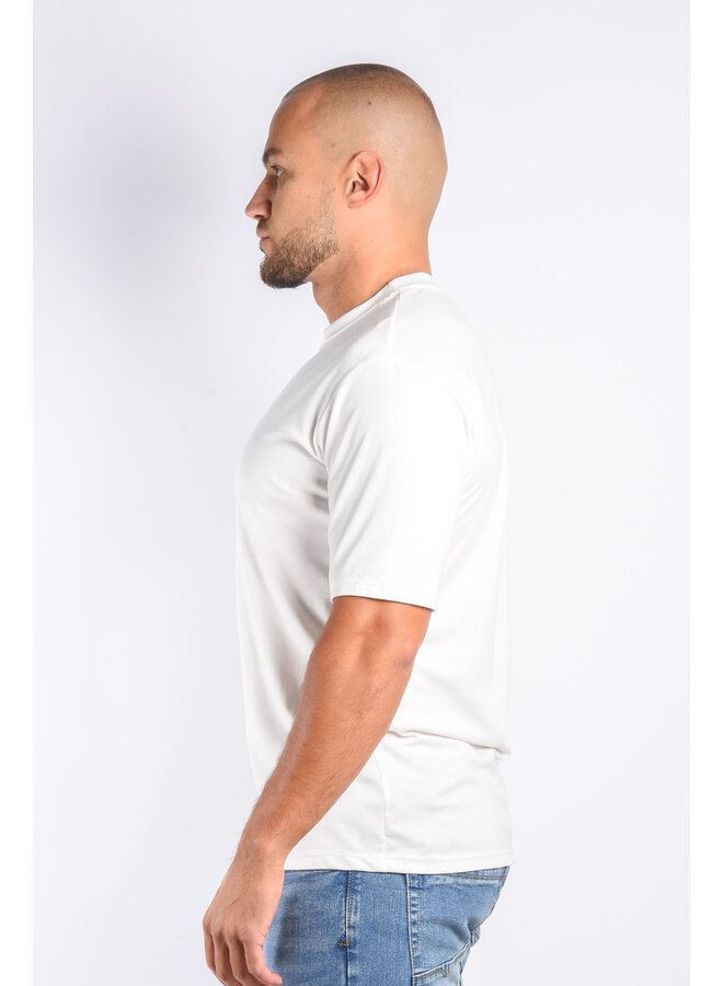 Mercerised Luxe T-shirt White