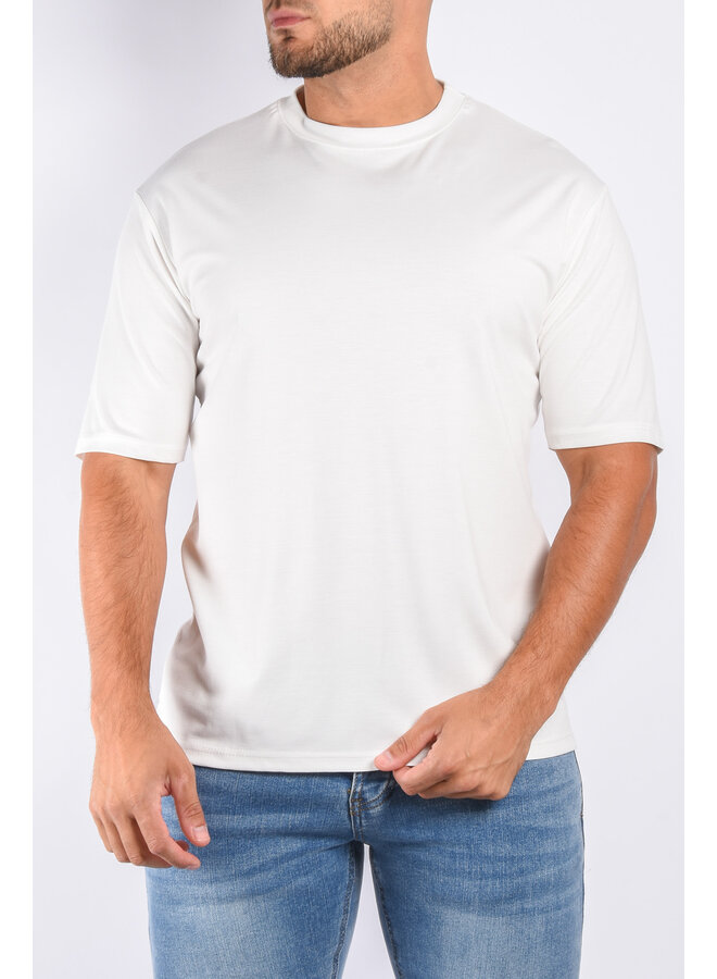 Mercerised Luxe T-shirt White