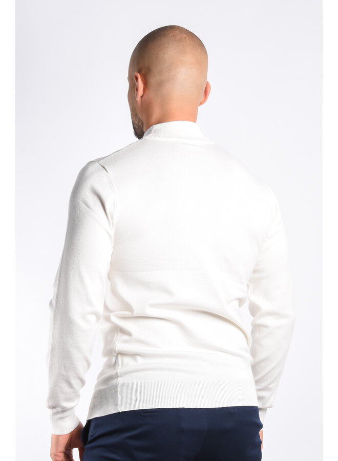 Basic Premium Turtle Neck - White