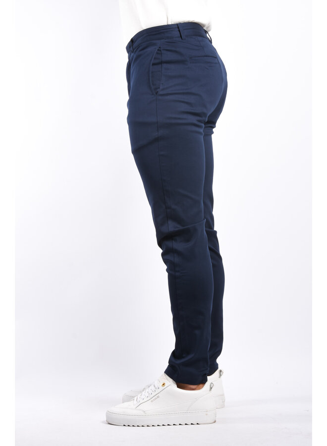 Dynamic Stretch Trousers "Aurelio" Navy Blue