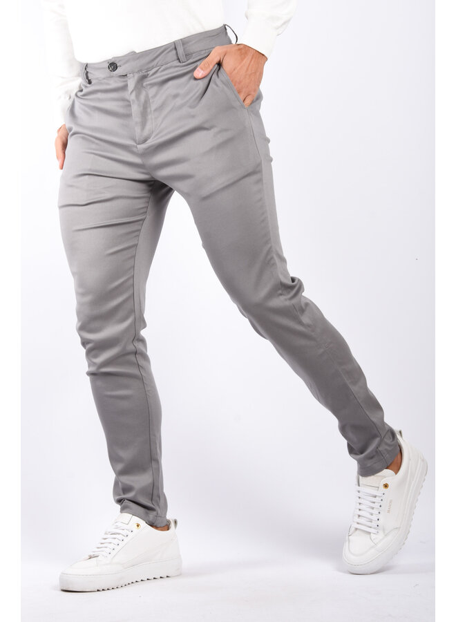 Dynamic Stretch Trousers "Aurelio" Deep Grey