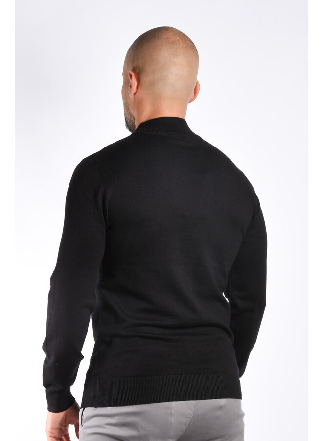 Basic Premium Turtle Neck - Black