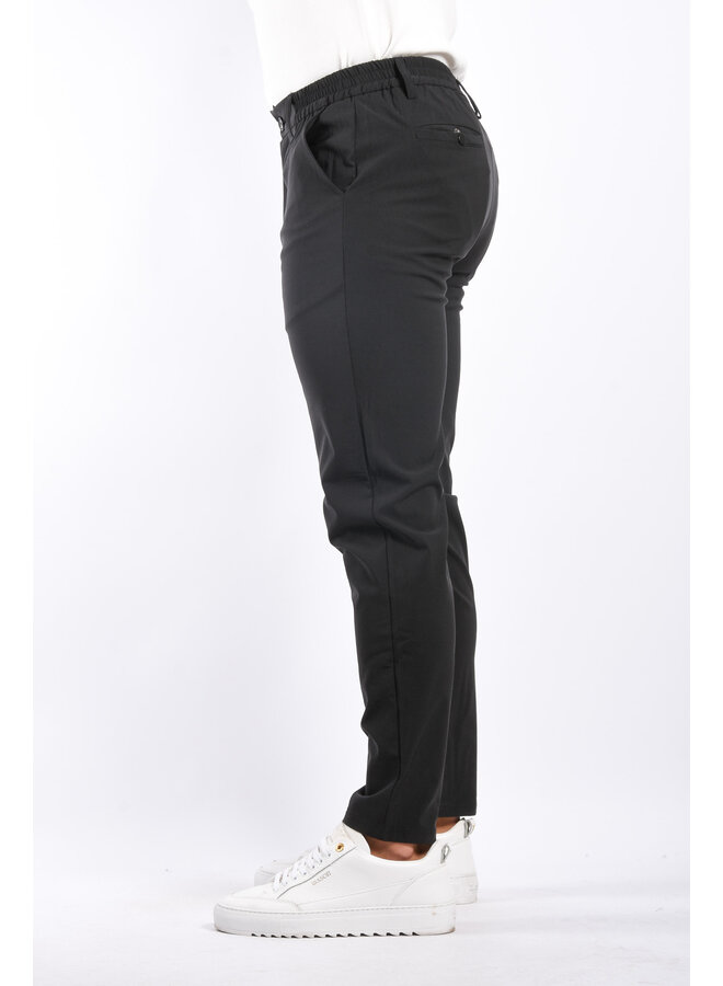 Premium Stretch Trousers “Rocco” - Black