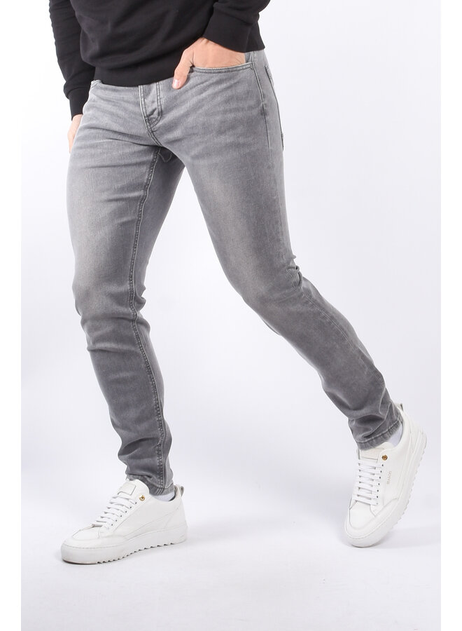 Slim Fit Stretch Jeans “Alpha” Light Grey