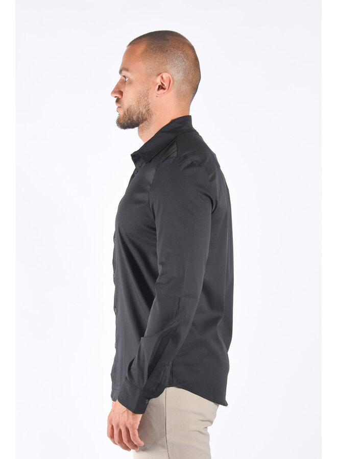 Premium Mercerised Blouse Black