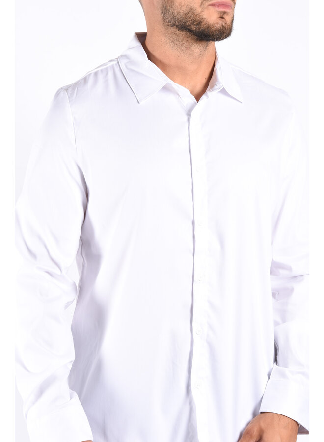 Premium Mercerised Blouse  White