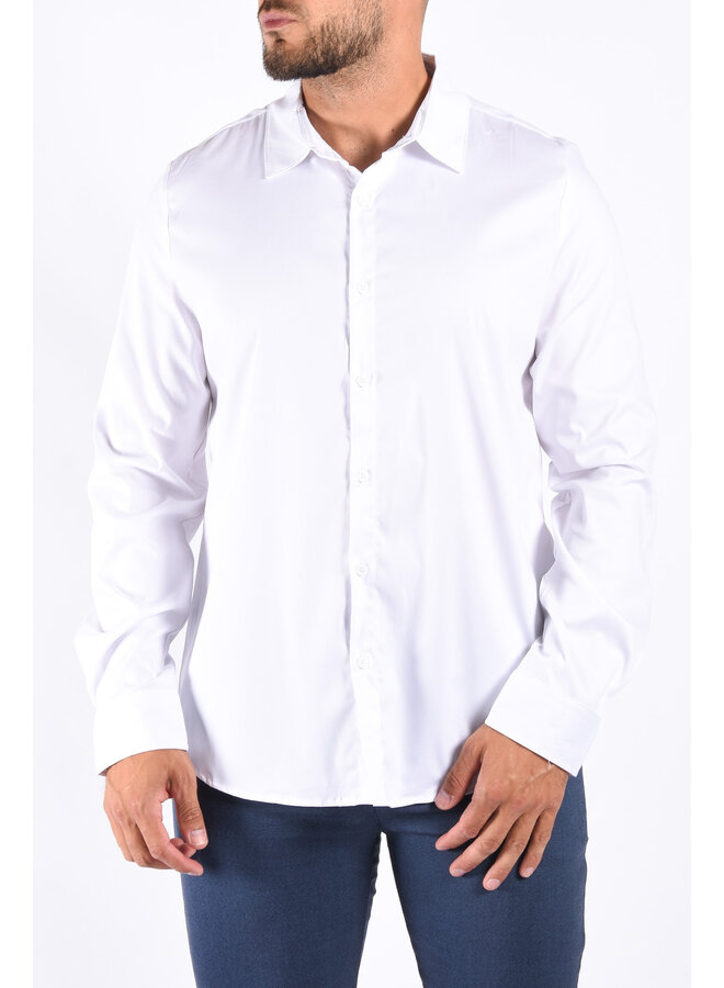 Premium Mercerised Blouse  White