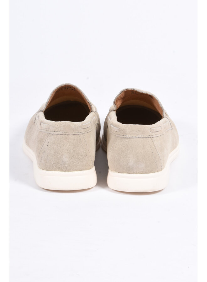 Premium Loafers “Santino” Beige Suede
