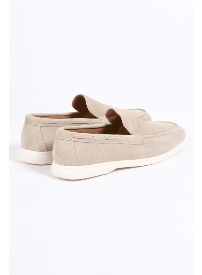 Premium Loafers “Santino” Beige Suede
