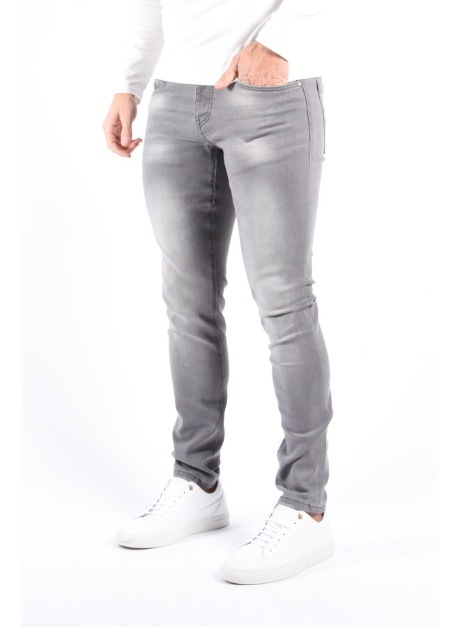 Slim Fit Stretch Jeans ‘01 Basic Grey Washed