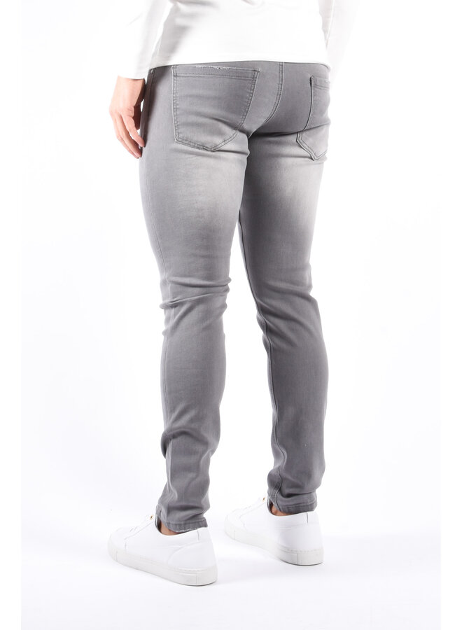 Slim Fit Stretch Jeans ‘01 Basic Grey Washed