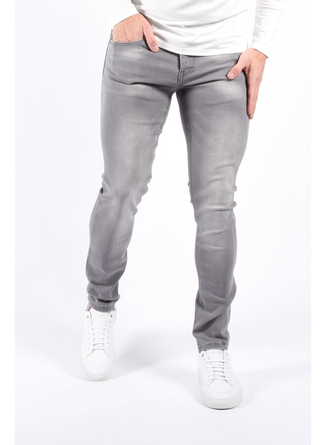 Slim Fit Stretch Jeans ‘01 Basic Grey Washed