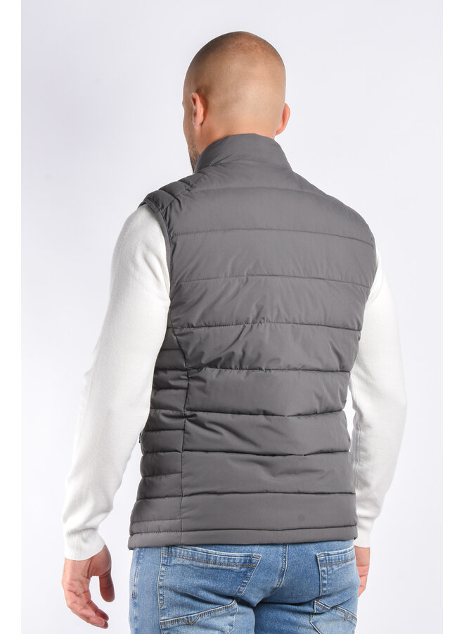 5242 Padded Bodywarmer “Nevn” Deep Grey