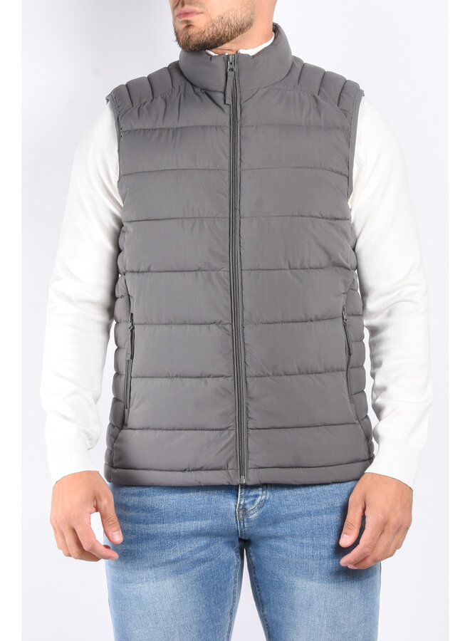 5242 Padded Bodywarmer “Nevn” Deep Grey