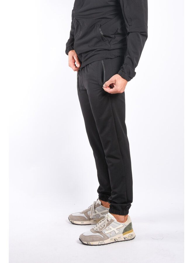Premium Dynamic Stretch Tracksuit Black