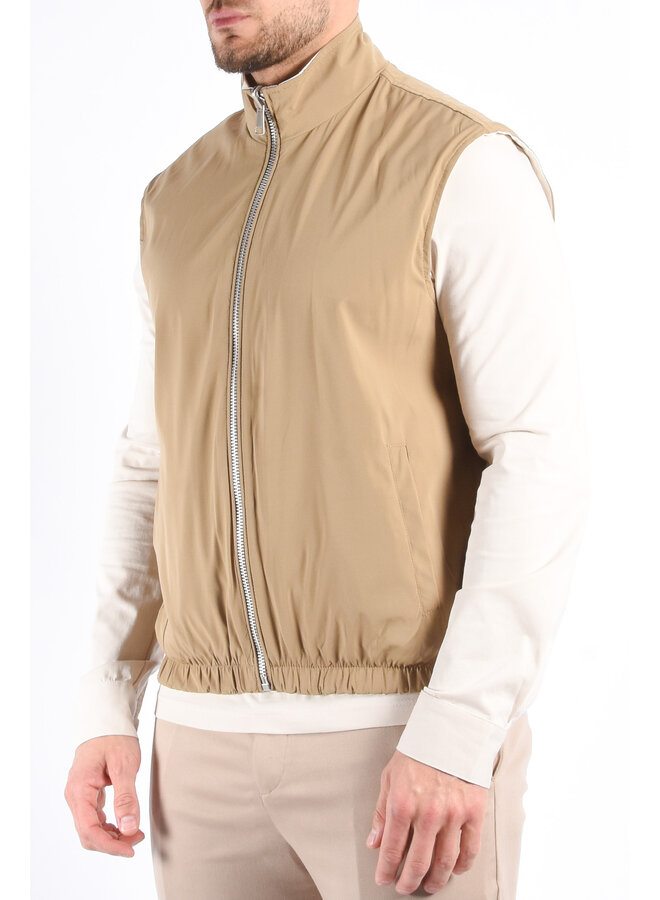 Premium Reversible Bodywarmer "Varallo" Sand / Light Beige