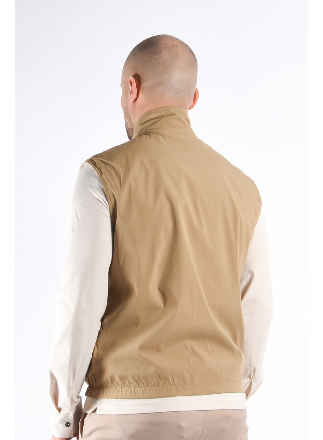 Premium Reversible Bodywarmer "Varallo" Sand / Light Beige