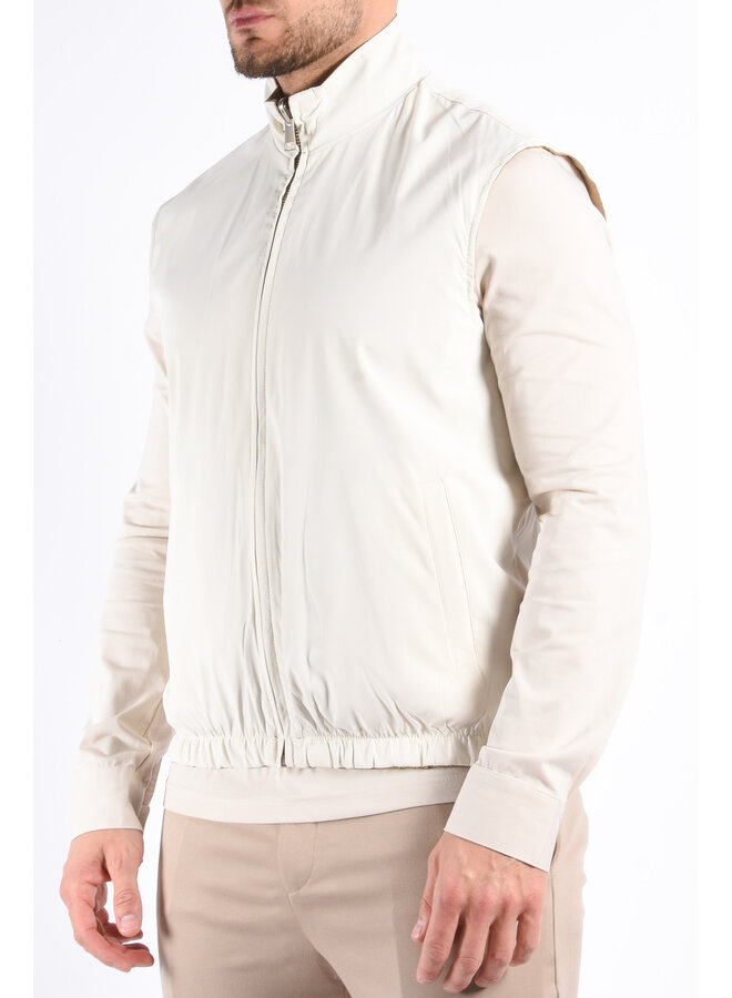 Premium Reversible Bodywarmer "Varallo" Sand / Light Beige