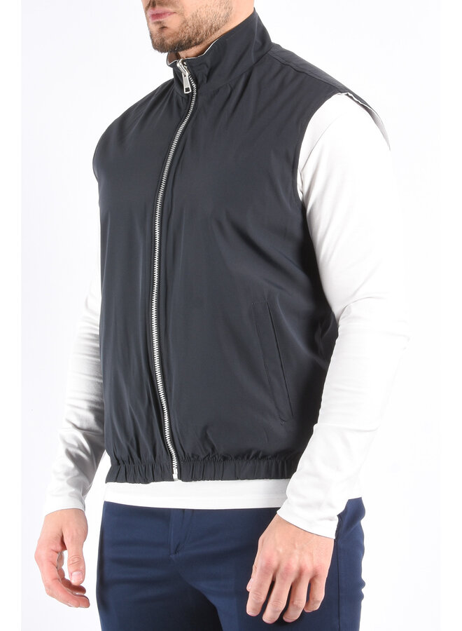 Premium Reversible Bodywarmer "Varallo" Deep Blue / Light Grey