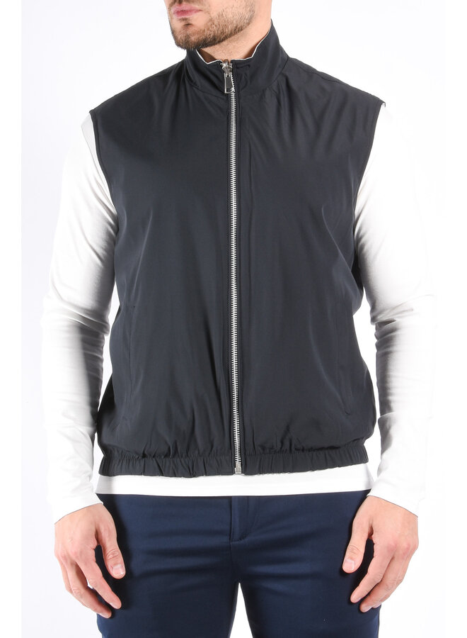 Premium Reversible Bodywarmer "Varallo" Deep Blue / Light Grey