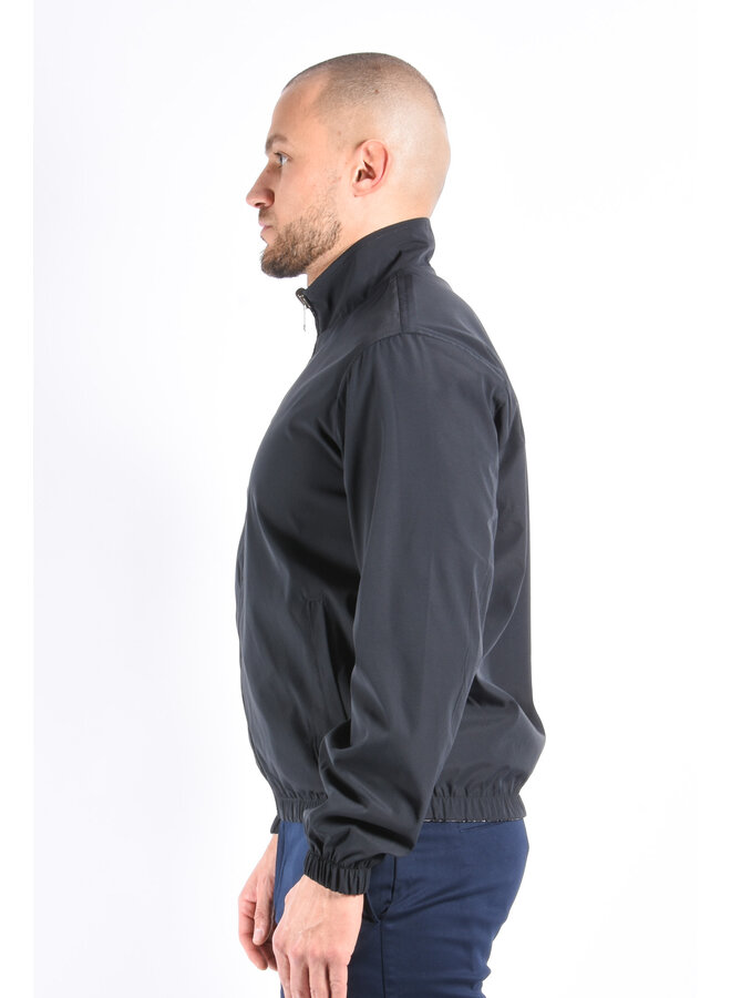 Premium Reversible Jacket "Vazio" Deep Blue / Light Grey