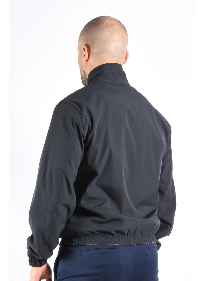 Premium Reversible Jacket "Vazio" Deep Blue / Light Grey
