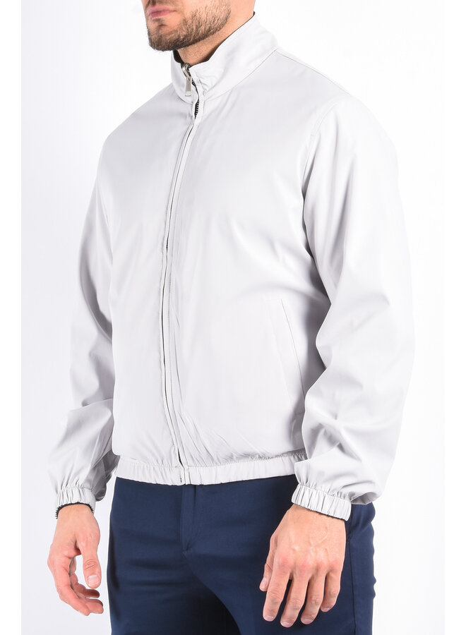 Premium Reversible Jacket "Vazio" Deep Blue / Light Grey