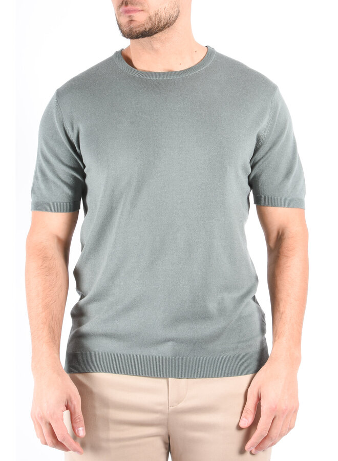 Premium Knit T-Shirt “Rafael” Forest Green