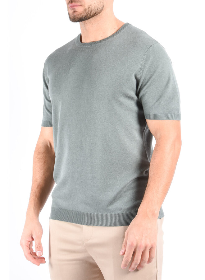 Premium Knit T-Shirt “Rafael” Forest Green