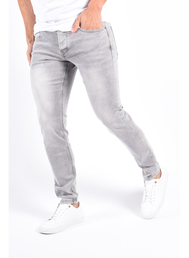 Slim Fit Stretch Jeans “Shady” Grey