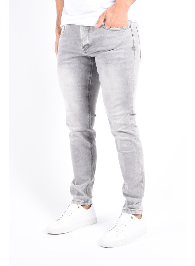 Slim Fit Stretch Jeans “Shady” Grey