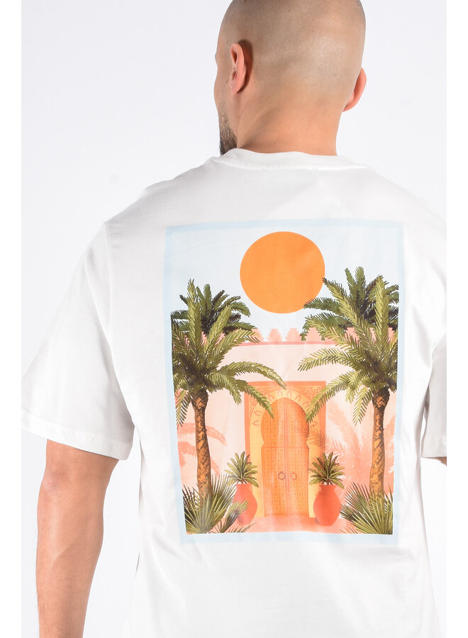 Oversized T-shirt “Marrakesh” White