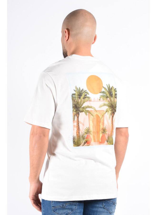Oversized T-shirt “Marrakesh” White