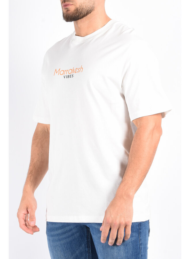 Oversized T-shirt “Marrakesh” White