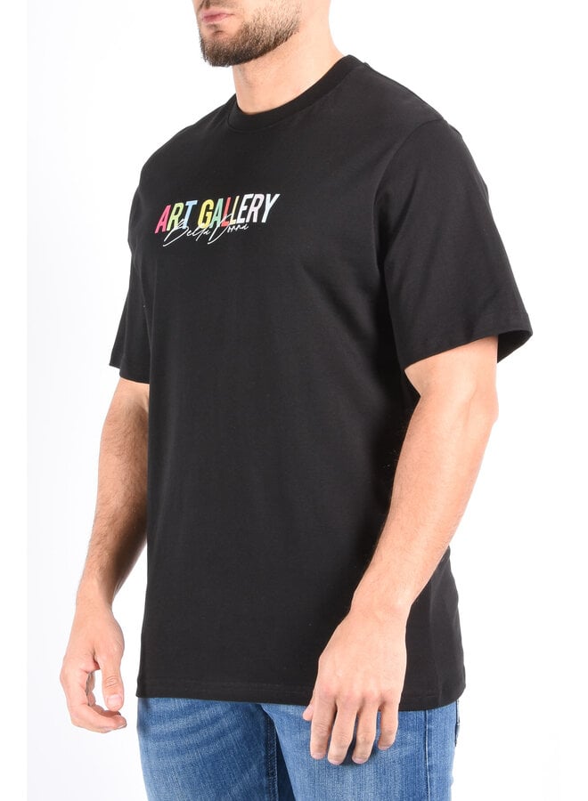 Oversized T-shirt “Art” Black