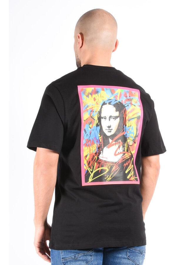 Oversized T-shirt “Art” Black