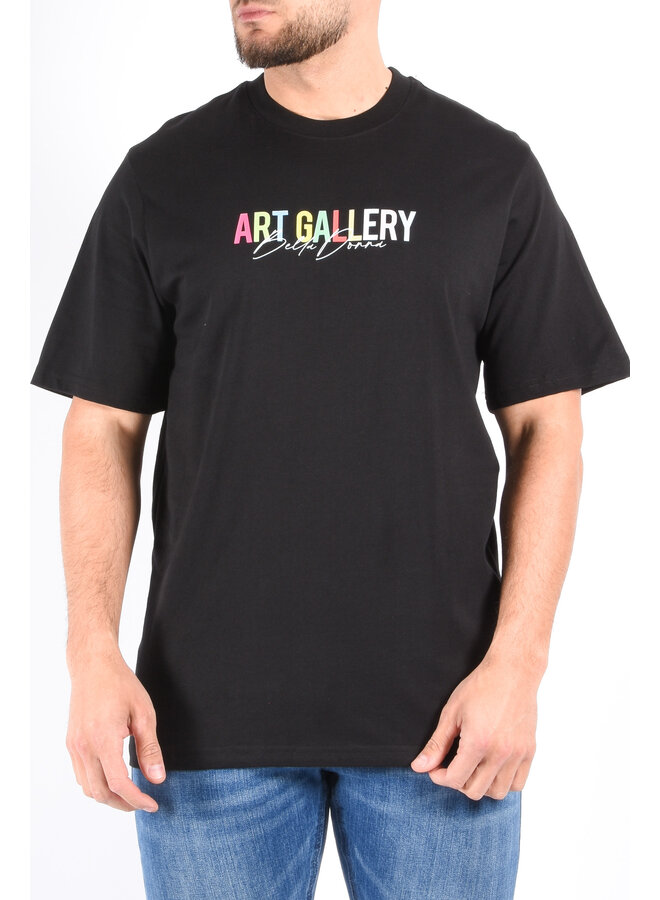 Oversized T-shirt “Art” Black