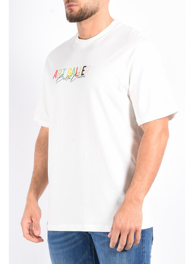 Oversized T-shirt “Art” White