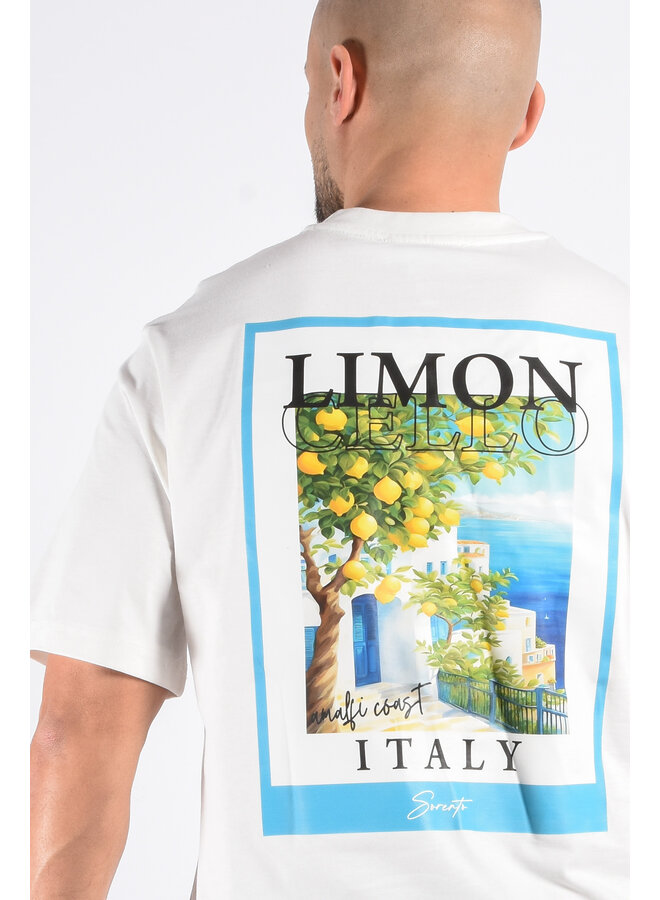 Oversized T-shirt “Costa Romana” White