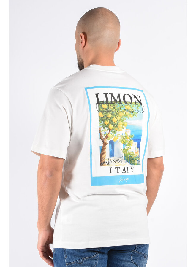 Oversized T-shirt “Costa Romana” White