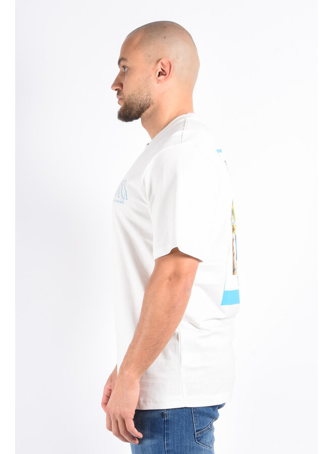 Oversized T-shirt “Costa Romana” White