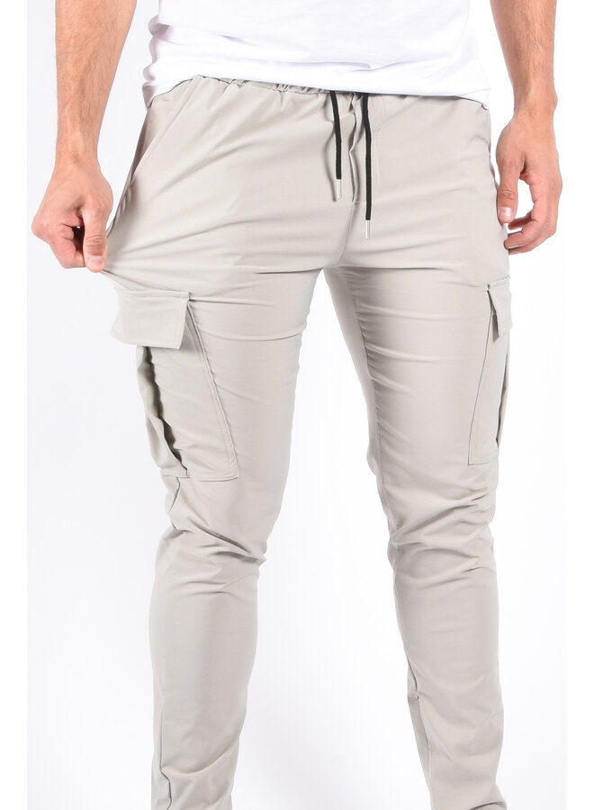 Dynamic Stretch Cargo Pants “Nova” Beige