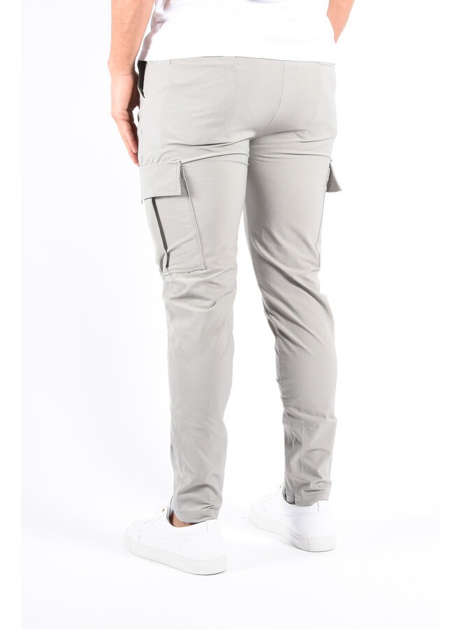 Dynamic Stretch Cargo Pants “Nova” Pastel Grey