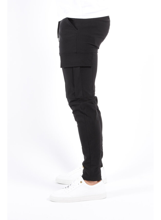 Dynamic Stretch Cargo Pants “Nova” Black