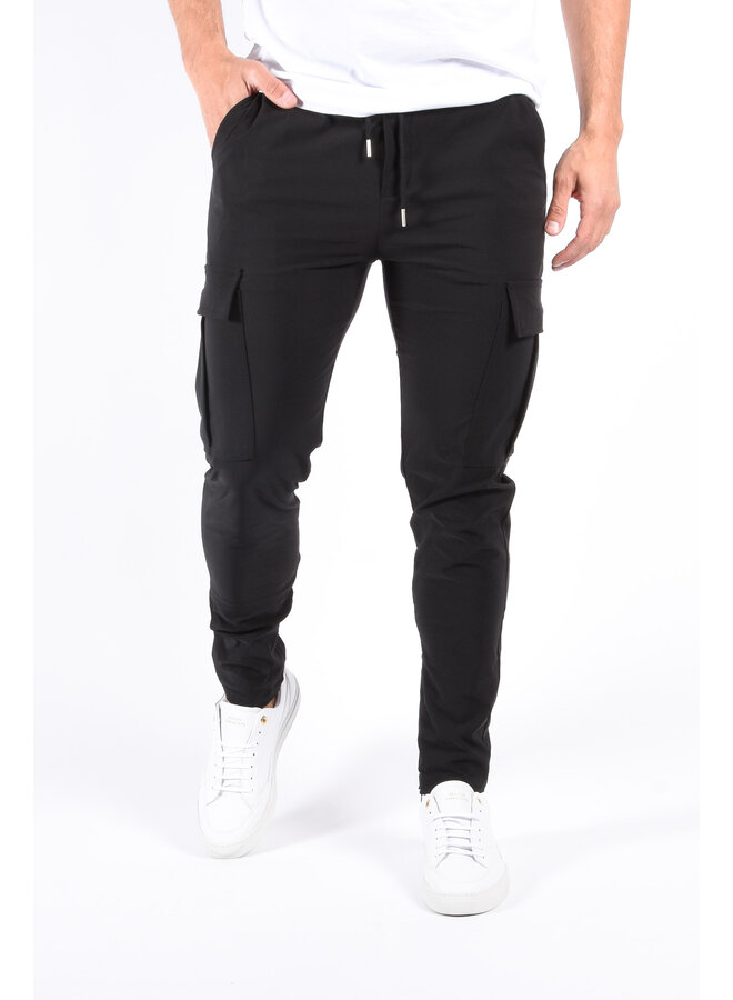 Dynamic Stretch Cargo Pants “Nova” Black