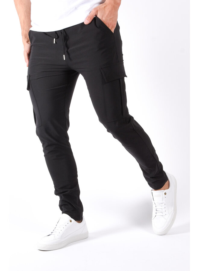 Dynamic Stretch Cargo Pants “Nova” Black