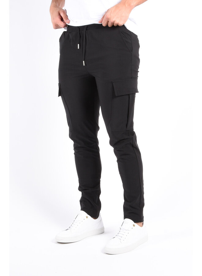 Dynamic Stretch Cargo Pants “Nova” Black