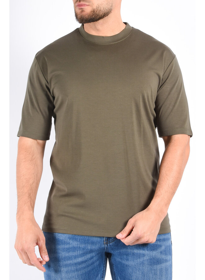 Mercerised Luxe T-shirt Deep Green